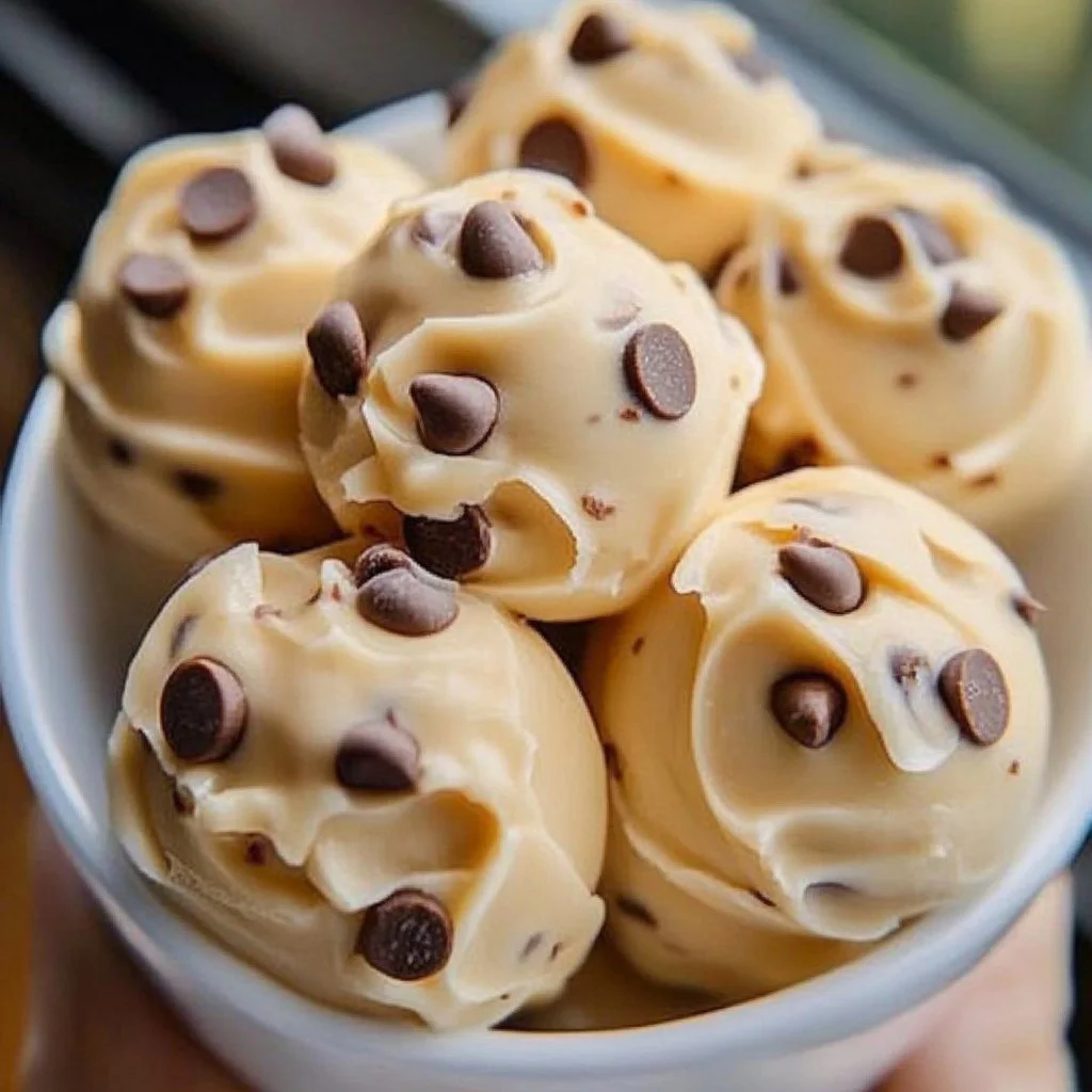Frozen Greek Yogurt Peanut Butter Bites for a delicious healthy snack