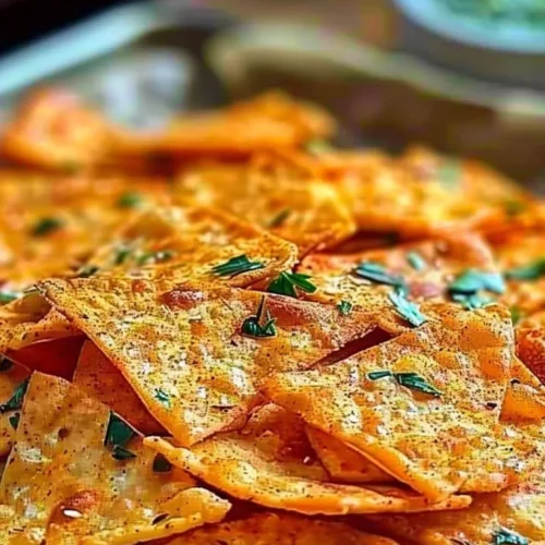 Bowl of crispy cottage cheese chips on a wooden table