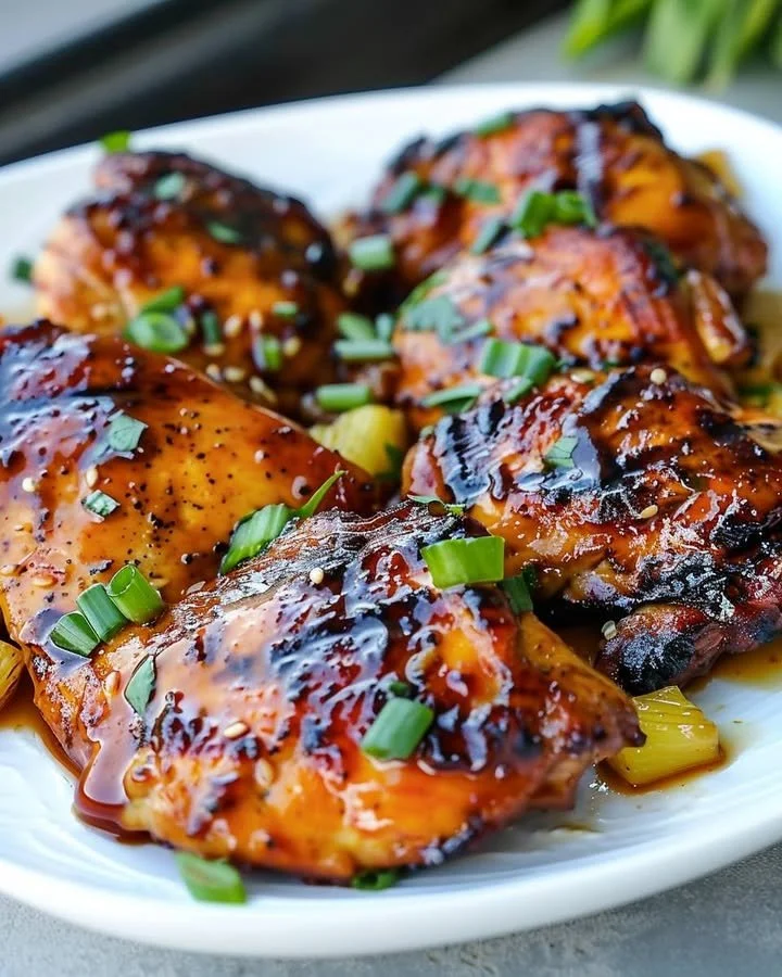 Delicious Easy Hawaiian Chicken dish with vibrant colors and fresh ingredients.