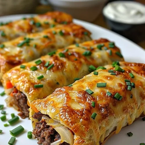 Keto Philly Cheesesteak Roll Ups on a plate with toppings
