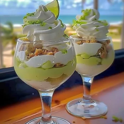 Delicious Key Lime Pie Cheesecake Piña Colada dessert