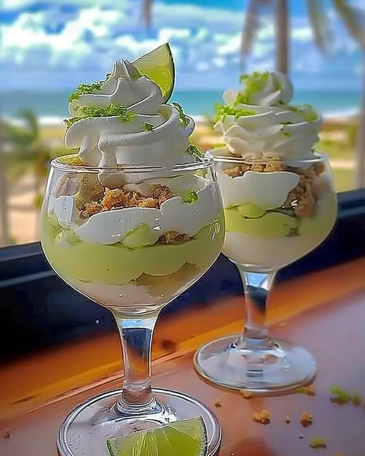 Delicious Key Lime Pie Cheesecake Piña Colada dessert