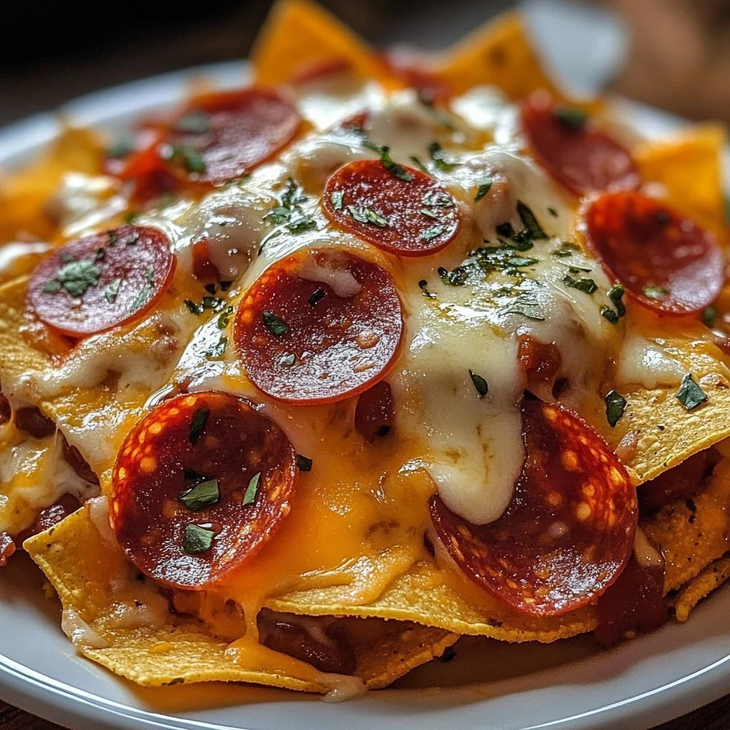 Baked Pizza Chips served on a platter, ideal snack for parties and gatherings
