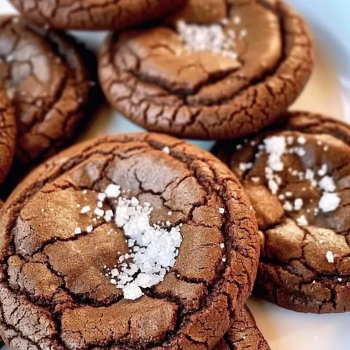 Soft chocolate sugar cookies fresh out of the oven, perfect for any occasion.